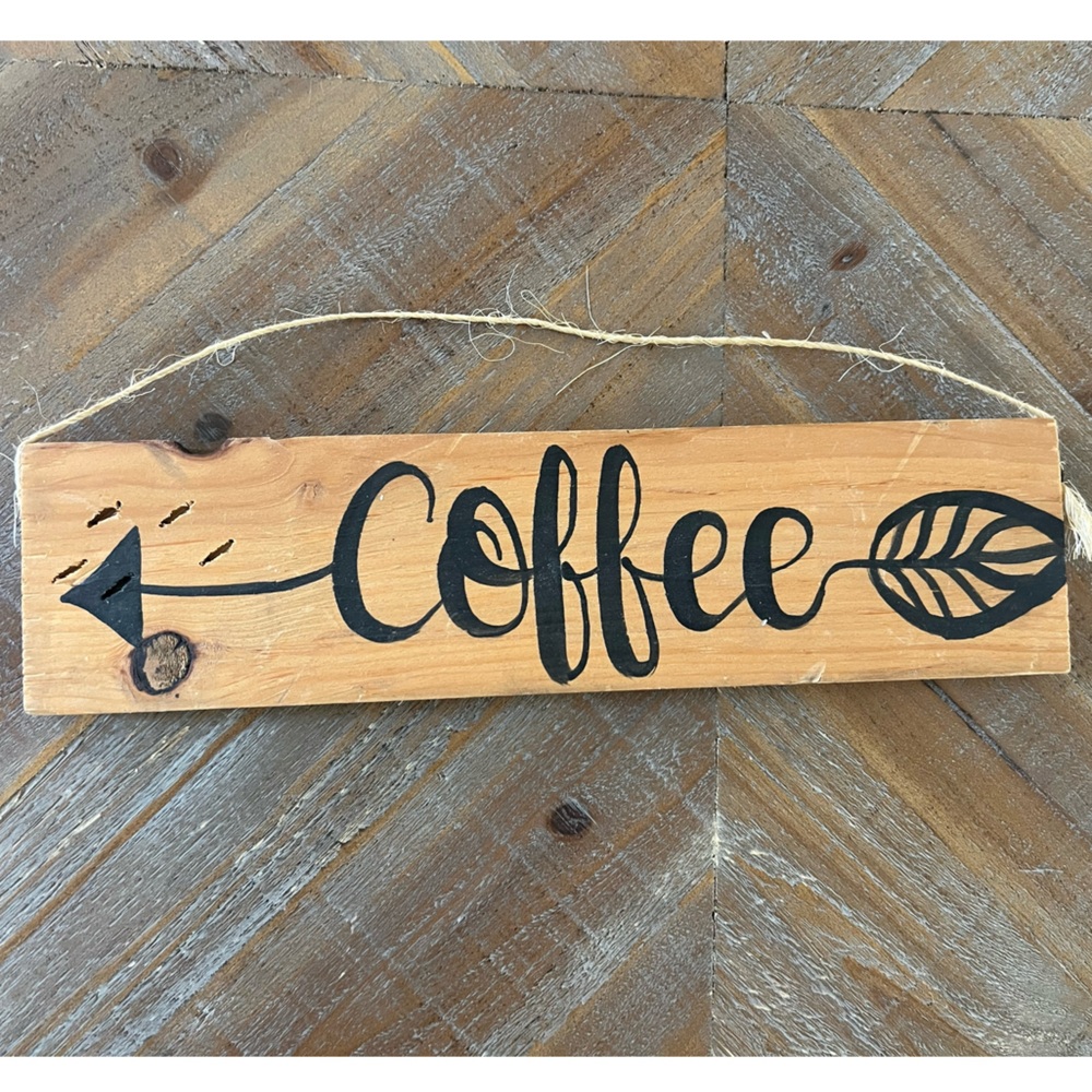 Rustic Coffee‎ Sign